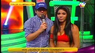 COMBATE: Karen Dejo habla despues de su accidente 21/04/14