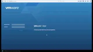 VMware ESXi 6.5 Web-Console / Web-GUI