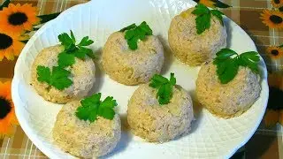 Meat Muffins With Cabbage