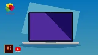 Laptop tutorial in Adobe Illustrator