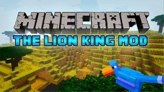Minecraft: Mody [5] - The Lion King Mod! (Nowy świat! Zwierzęta! Zadania!)