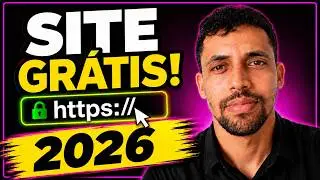 FÁCIL!! ✅ Como Criar Um SITE GRÁTIS Em 7 Min (DOMÍNIO E HOSPEDAGEM GRÁTIS!)