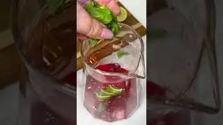 Малиновый лимонад 🥤 Рецепт в комментариях 👌🏻