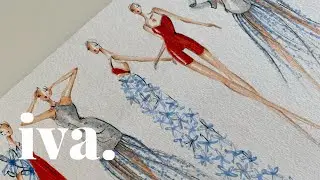 Fashion Illustration Process  l  Studio Iva