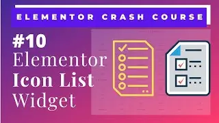 Elementor Icon List Widget | How to create Icon Lists on your WordPress Website using Elementor