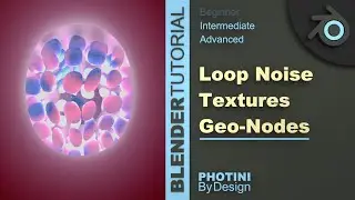 Geometry Nodes Seamless Noise - Blender Tutorial