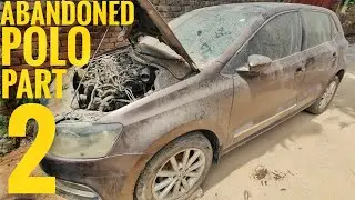 ABANDONED POLO TDI PART-2 | RESTORATION ENGINE STARING | CLUSTER | ECM | ABS