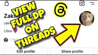 (EASY) How To View Full Profile Picture of Someone on Threads | No Extra Apps Needed