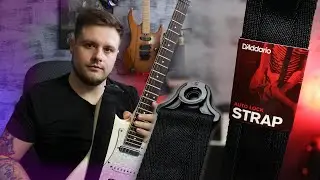 НОВИНКА! D'Addario auto lock strap гитарный ремень со стреплоками!