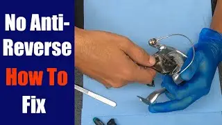 Shimano Stradic C5000XGK - No Anti-Reverse: Diagnosis & Fix - Fishing Reel Repair