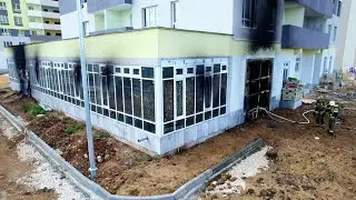 Пожар в Южном городе