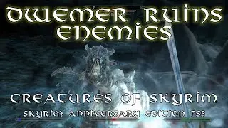 Creatures of Skyrim--Dwemer Ruins Enemies--Skyrim Anniversary Edition PS5