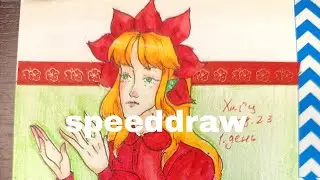 Speeddraw радужного челленджа (разговорый)