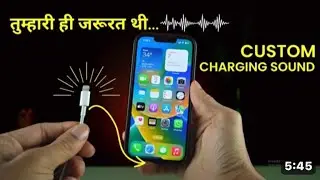 iPhone charge speak 🗣️ text 😍😍|How to charging sound in iPhone 📱?