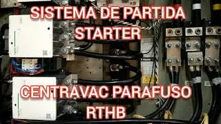 Chiller TRANE CenTraVac RTHB, Sistema Partida Starter.