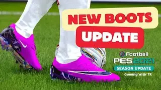 PES 2021 NEW BOOTS & GLOVES UPDATE 2024