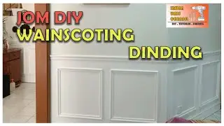 DIY Pemasangan Wainscoting Dinding