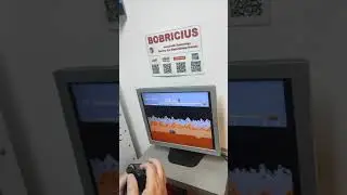 M.CU.M.E &  Atari 800 - gameplay with retro joystick #shorts