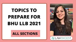 BHU LLB 2021 | BHU LLB Exam topics to study
