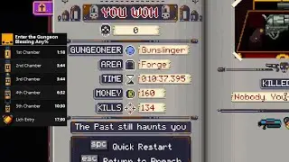 EtG Speedrun Blessing Any% (10:37) [WR]