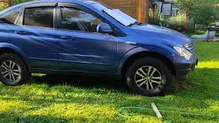 Ssang Yong Actyon 1G. Перед - 52 см, зад - 53 см.