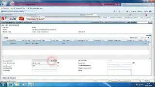 How to revoke a lien in a DOP Finacle application?