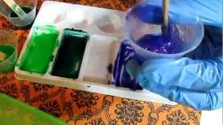 Mixing powder pigments into resin (how to)
