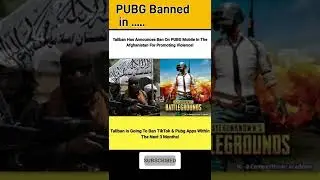 PUBG banned in Taiwan 2022 #shorts #pubgmobile #pubg