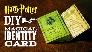 Magical Registration ID Harry Potter DIY