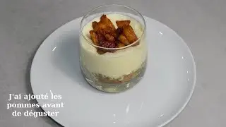 Tiramisu aux pommes #272 #plaisirdedéguster
