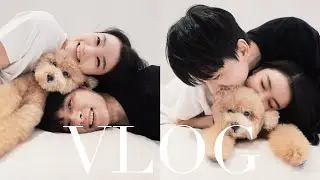 VLOG ✨紀錄養狗人的日常｜朋友聚餐｜自製寵物零食｜寵物友善餐廳🐶