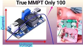I have make to mppt solar charger controller In buck converter Modification #solar