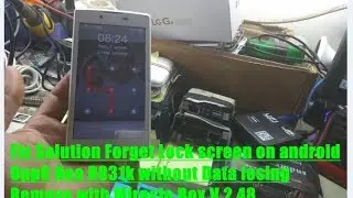 Fix Solution Forget Lock screen on android OppO Neo R831k without Data losing Remove with Miracle
