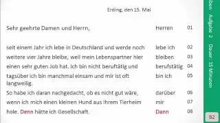 Zertifikat B2 Schreiben Aufgabe 2