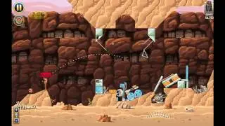 Angry Birds Star Wars Weekly Tournament Week 16 Level 3 on Facebook 3 Star Walkthrough, 3 April 2013