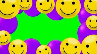 Green screen smile pack Footage pack Transition 1