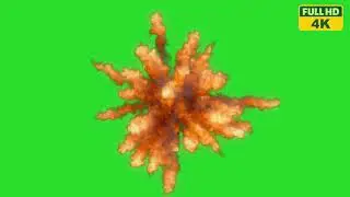Dynamic Explosions in 3D: Green Screen Animated Effects for Video Creators| 