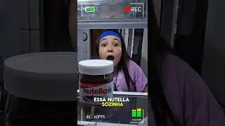 A MENINA E A NUTELLA !!! #shorts #figuritaloshorts