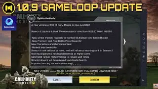 Call Of Duty 1.0.9 Gameloop Update fix | COD Emulator | Tencent Buddy | Zombie Mode