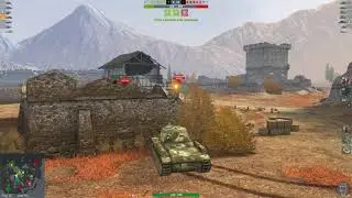 АДСКИЙ РАЗНОС НА КВ - 1С WOT BLITZ