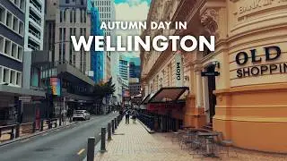 Autumn Day in Wellington | Cafe | Tram | Arch Dam | Cinematic Vlog | iPhone 15 pro | A7S III