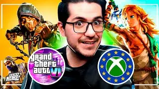 MK12: Esto es lo que sabemos | Zelda TOTK es GOTY 2023 | GTA6: Mapa | Xbox vs Unión Europea