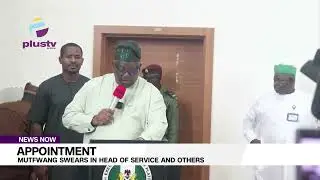 Appointment: Mutfwang Swears In Head Of Service And Others