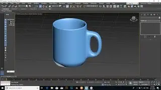 How to make a cup in 3ds max 2019