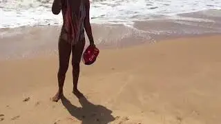 Criando fotos tumblr na praia!!
