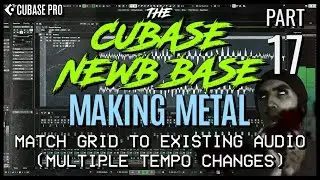 Cubase Tempo Maps - Setting The Grid To Match Audio (With Multiple Tempo Changes)