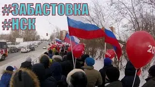 Митинг в поддержку забастовки избирателей в Новосибирске (FullHD)
