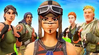 4 NOOBS vs 1 PRO (Fortnite)