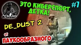 CS:GO (De_Dust 2) ДАСТ 2 | ЭТО КИБЕРСПОРТ, ДЕТКА! | ОТ ПАУКООБРАЗНОГО | #7