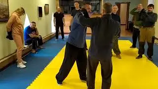 Упражнение на контратаку с стеканием